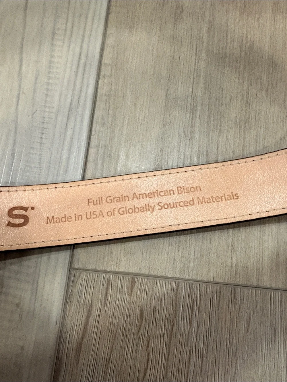 Orvis Bison Black Leather Shotshell Belt size 36
